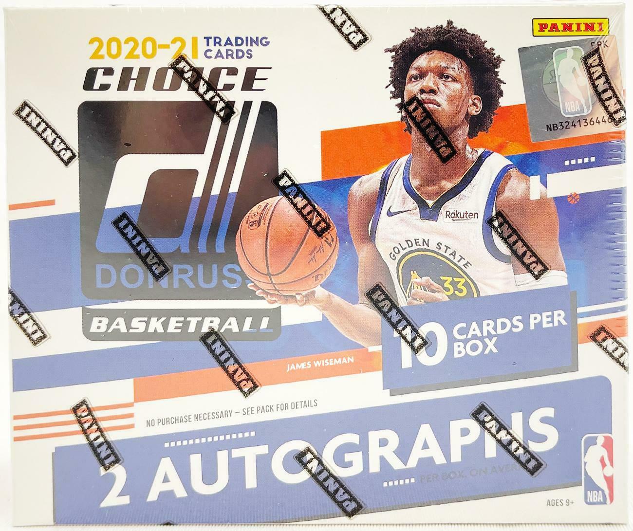 2020-21 Panini Donruss Choice Basketball Hobby Box